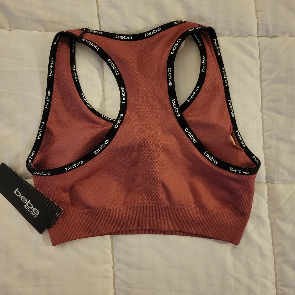 BEBE BRAND NEW SPORT BRA SIZE M - Picture 6 of 7
